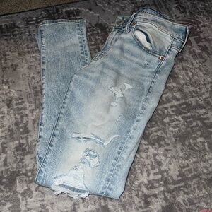 American Eagle jeans 29/30 skinny distressed